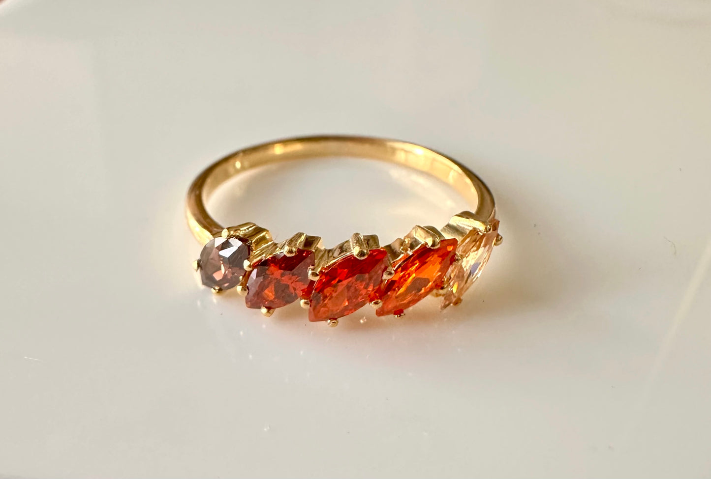 Amy Vire Gold Plated Ring