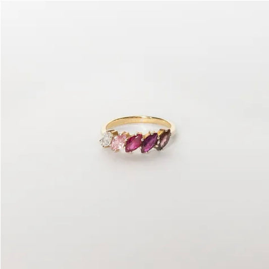 AMY Vire Gold Plated Ring