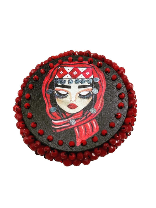 Armenian Beauty Red Taraz